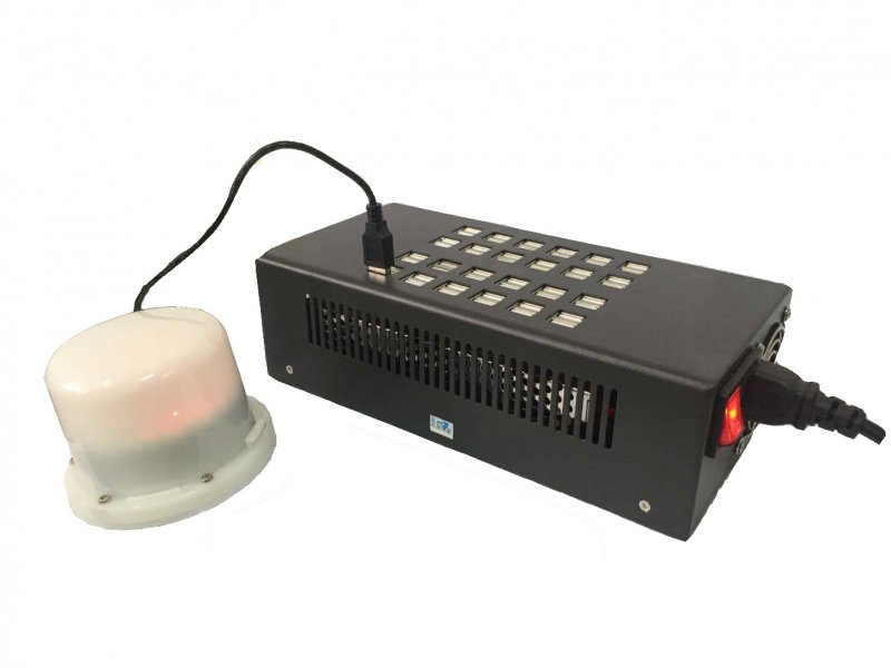 Station de chargement USB - BLOC LED autonome 