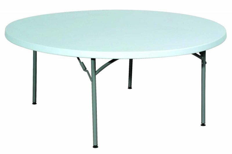 ▷ Table banquet pliante 120cm diamètre