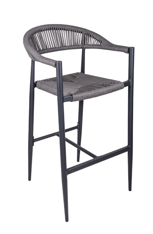 Fauteuil de bar Roppy - anthracite