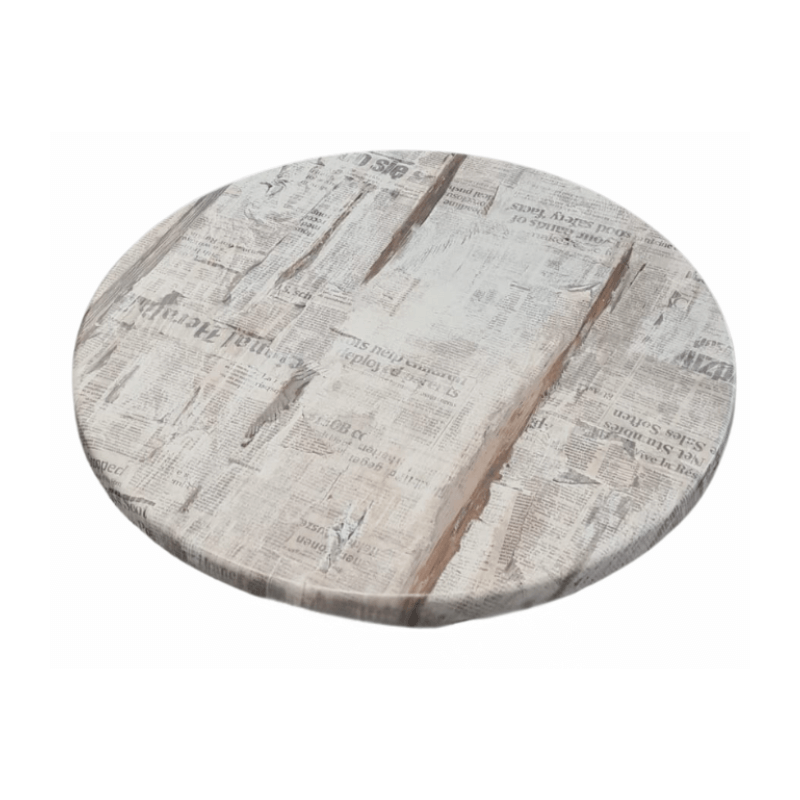 Plateaux de Table stratifiés moulés - diamètre 60 cm